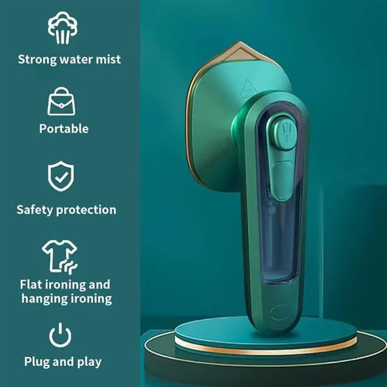 Professional Micro Steam Iron Handheld Household Portable Ironing Machine Garment Steamer Best For Travel