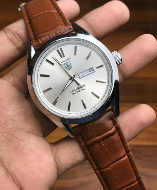 Caliber 5 - New Luxury watch With Day & Date - 6 Months Official Warranty